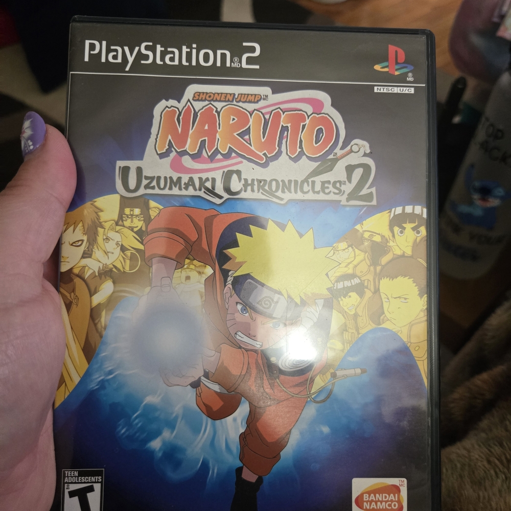 Naruto Uzumaki Chronicles 2 for PlayStation 2 - Black Case